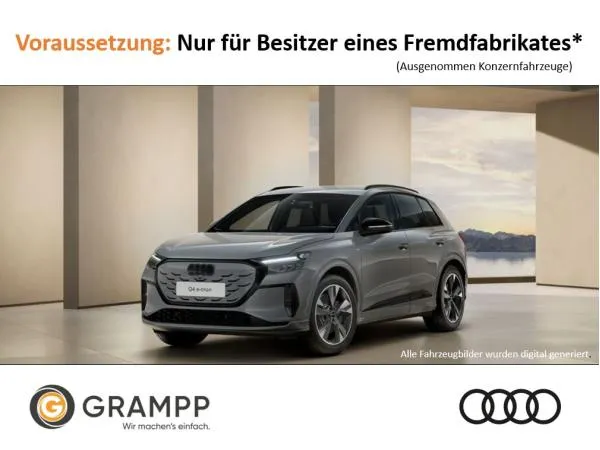 Audi Q4 e-tron S line 150 kW 0,25% VERSTEUERUNG + AHK + TECH + KAMERA + 20 ZOLL + STANDHEIZUNG + GEPÄCKRAUMPAKET