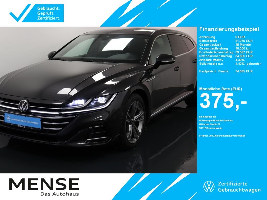 Volkswagen Arteon Shooting Brake 2.0 TDI 4Motion DSG R-Line Leasing