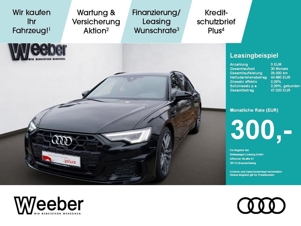 Audi A6 Avant S line *MATRIX*NAVI*HUD*LEDER*19LM*RFK* Leasing
