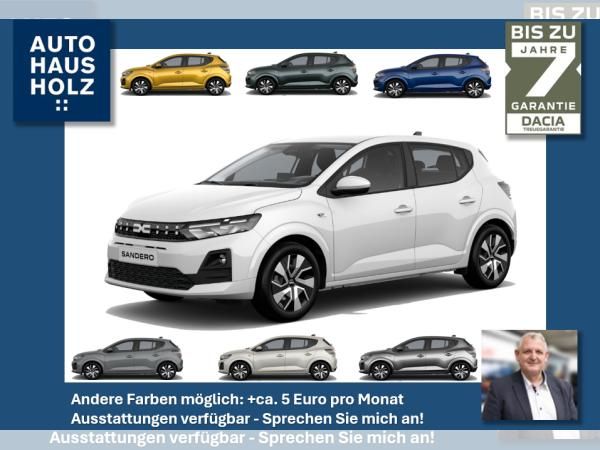 Dacia Sandero Expression Eco-G 120 🚀🔍inkl. Full-Service 📲 BESTELLAUTO (LZ. ca. 12 Wo.) Leasing
