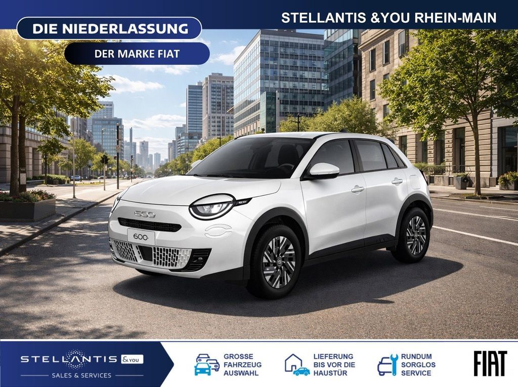 Fiat 600 Business Edition Navi LED Allwetter Leasing