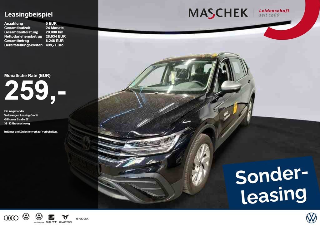 Volkswagen Tiguan Allspace *Sonderleasing* 7-Sitzer AHK Nav Leasing