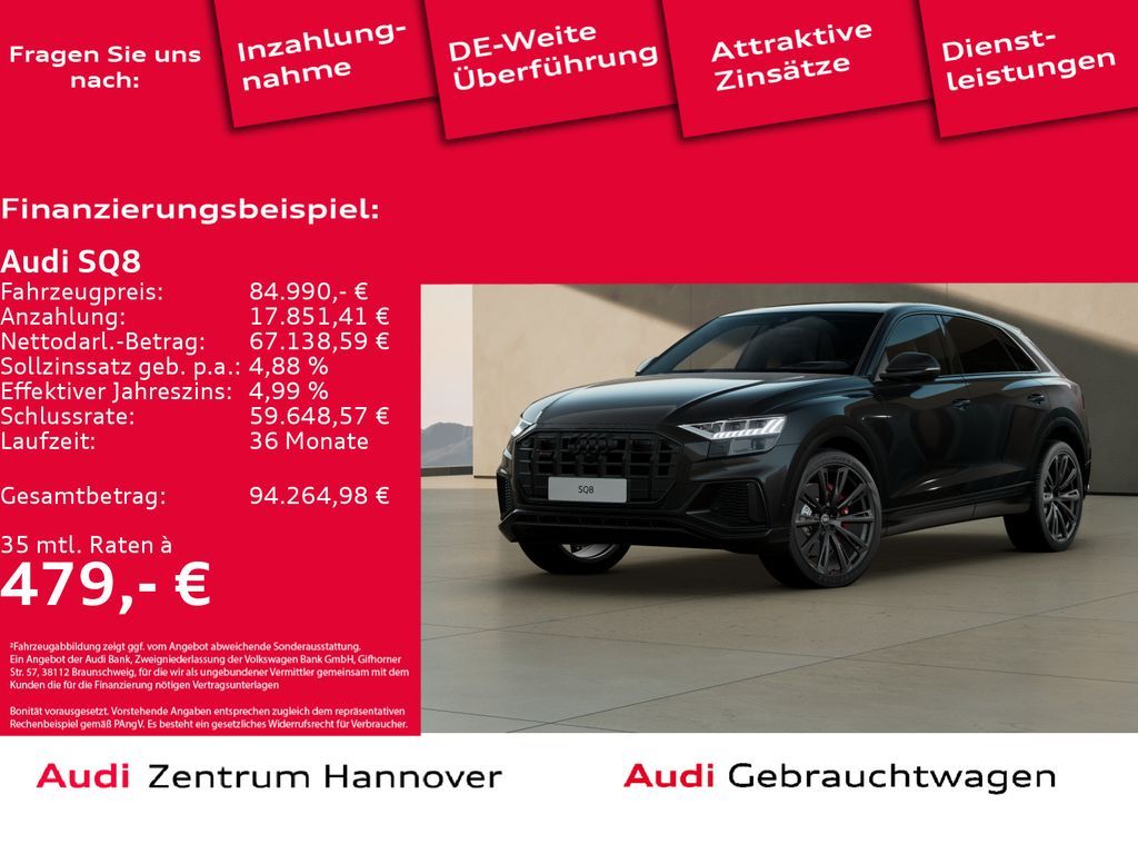 Audi SQ8 competition plus 4.0 TFSI quattro Luftf Matr Leasing
