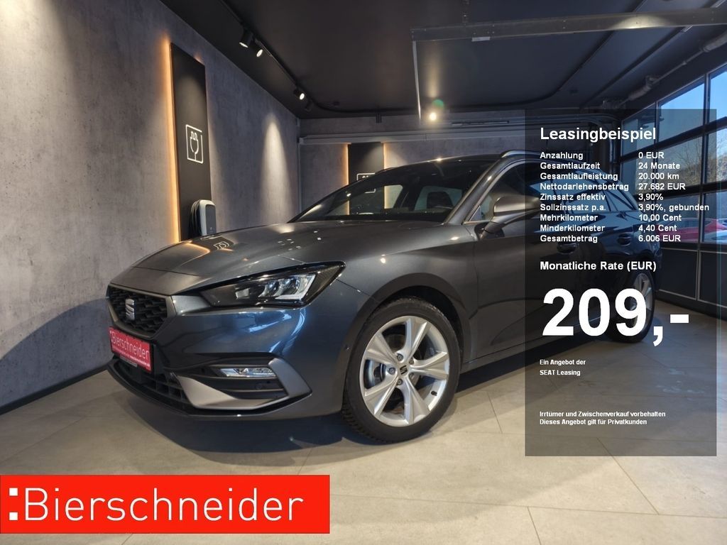 Seat Leon Sportstourer 1.5 eTSI DSG FR ab 209.- 990.- Leasing