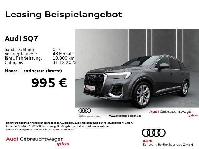 Audi SQ7 *HD-MATRIX*B&O*AHK*360°*Assist+* Leasing