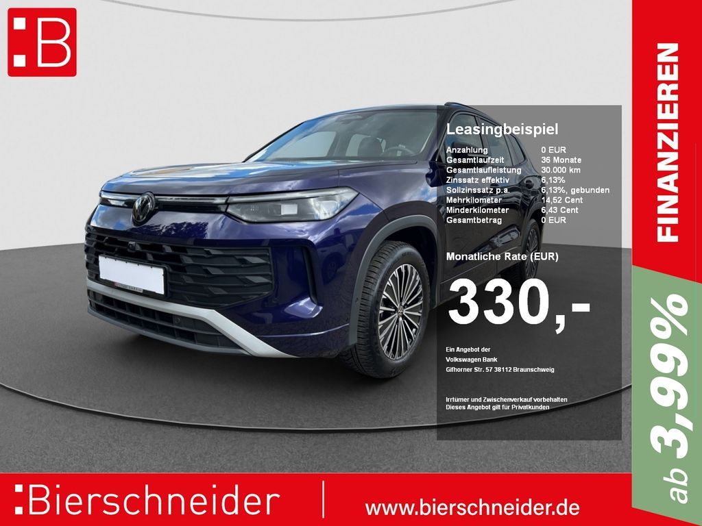 Volkswagen Tayron 1.5 eTSI DSG Life 7-SITZE AHK KAMERA LED Leasing