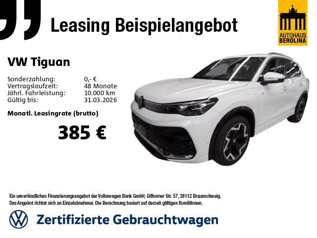 Volkswagen Tiguan 1.5 eHybrid R-Line DSG *IQ-MATRIX*AHK* Leasing