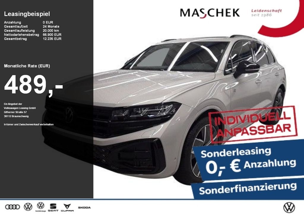 Volkswagen Touareg R-Line 3.0 TDI AHK Matrix Pano HUD Massa Leasing
