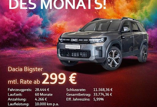 Dacia Bigster Mild Hybrid 140 Journey 5dr Auto kaufen