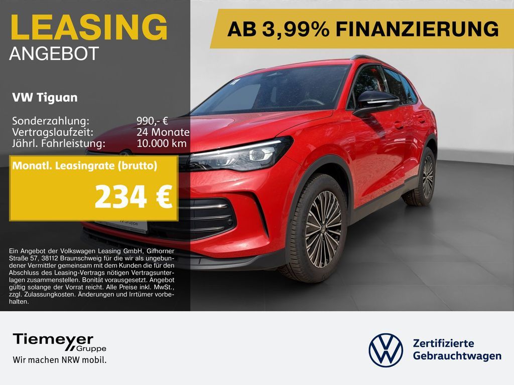 Volkswagen Tiguan 2.0 TDI DSG GOAL HD-MATRIX HuD AHK 360° Leasing