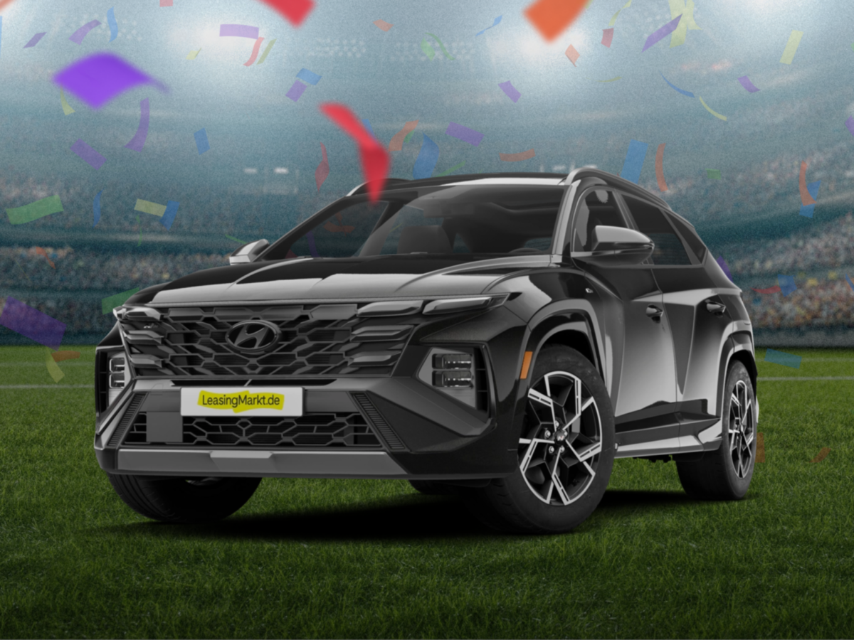 Hyundai TUCSON N Line Grau / Schwarz / Weiß 🔘 ⚫️ ⚪️ Leasing