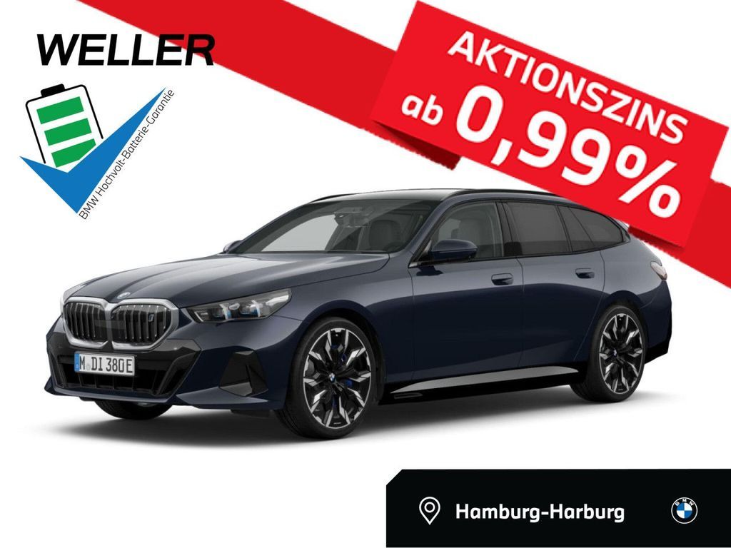 BMW i5 xDr 40 T M SPORT Pano,AHK,B&W,Lea.o.Anz.598,- Leasing