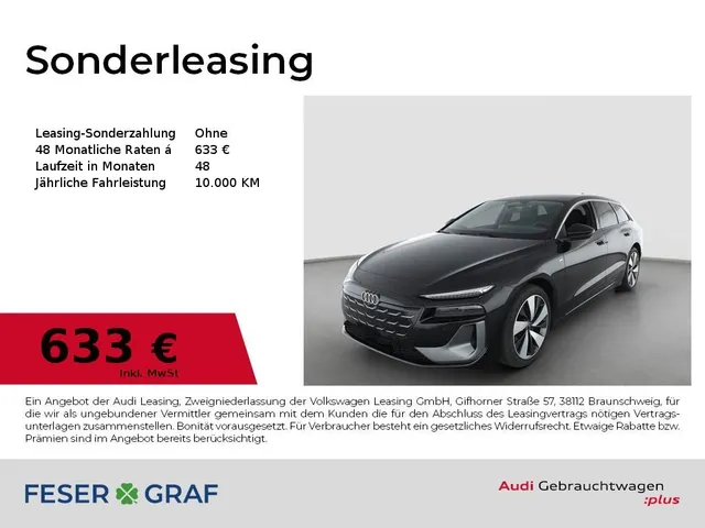 Audi A6 e-tron Avant S line Ext. AHK Matrix Tech plus