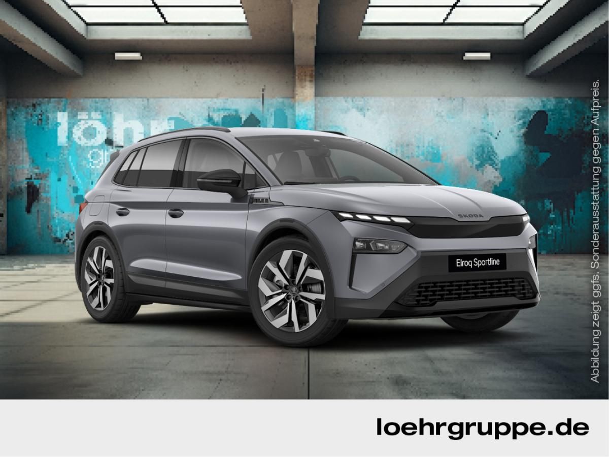 Skoda Elroq 85 Sportline 82 kWh Batterie Elektromotor 210 kW 1-Gang-Automatik Leasing