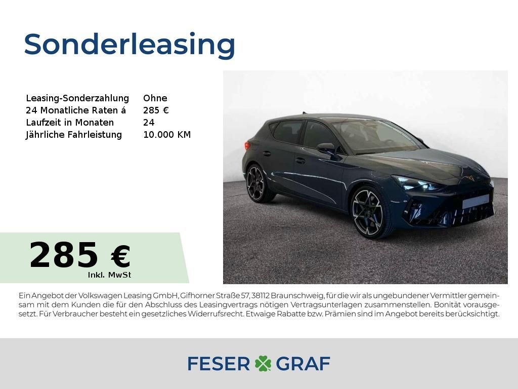 Cupra Leon VZ300 DSG Sennheiser|Seitenairbags Leasing