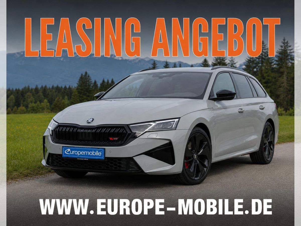 Skoda Octavia Combi „RS TOP“ 2.0 TSI 265 DSG (UVP 55.239€/SOFORT) NAV/PANO/AHK/WINTER/DCC/360/UVM. Leasing