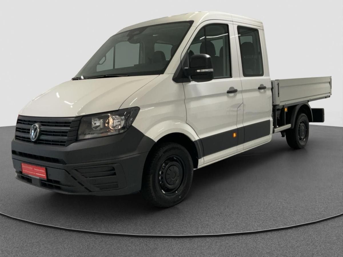 Volkswagen Crafter 35 Pritsche 2.0 TDI DoKA MR RWD 3,5t *7SI/AHK/STHZ/5J.GAR/PLANE OPT* Leasing