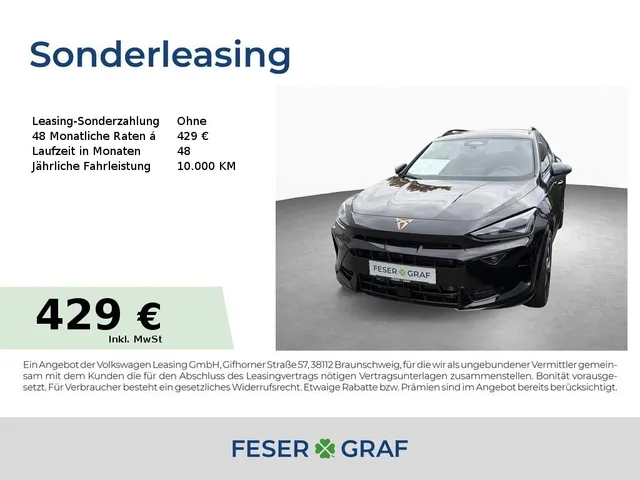 Cupra Formentor 1.5 TSI e-Hybrid AHK EDGE TOP VIEW