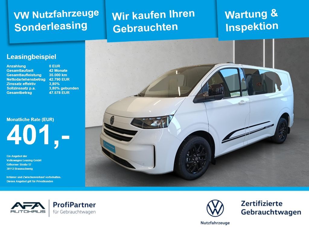 Volkswagen T7 Transporter e Kasten Plus Editon Mixto*6Sitze Leasing