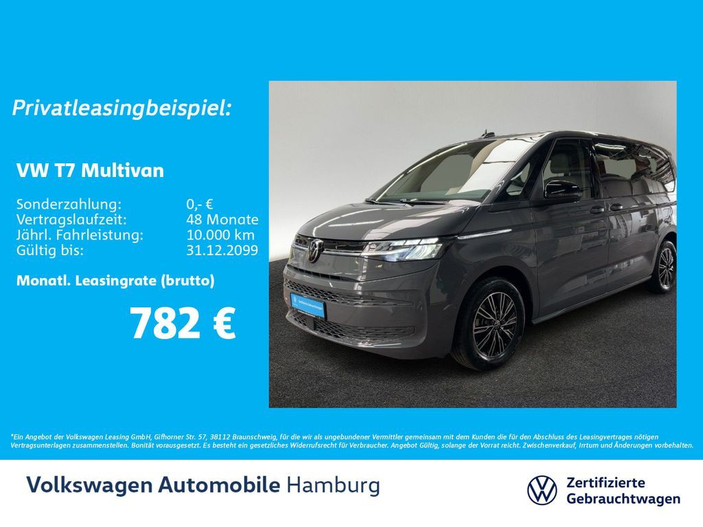 Volkswagen T7 Multivan 1,5 TSI eHybrid 4M Life DSG AHK RFK Leasing