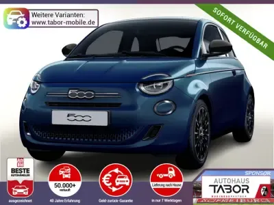 Fiat 500 Hybrid La Prima Pano SHZ Keyl Nav Kam PDC 17 Leasing