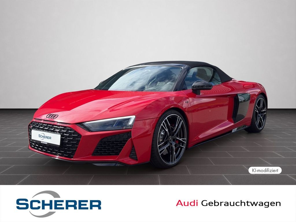 Audi R8 Spyder V10 performance RWD 5.2 TFSI LED NAVI Leasing