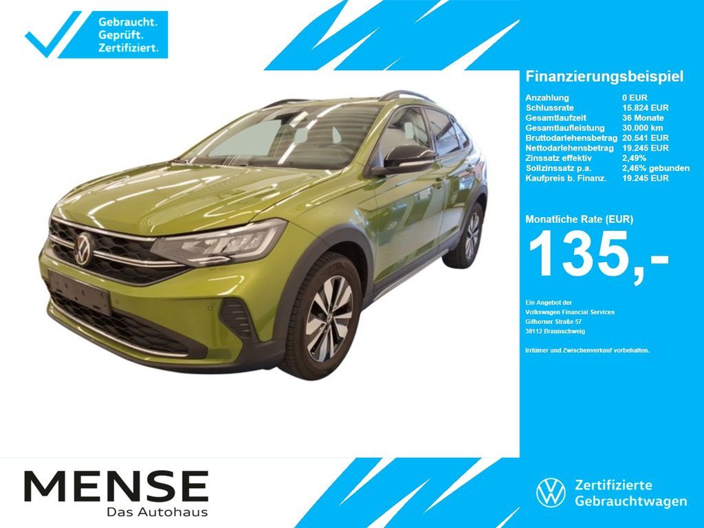 Volkswagen Taigo 1.0 TSI Life Goal CarPlay ACC LED DynLicht Leasing