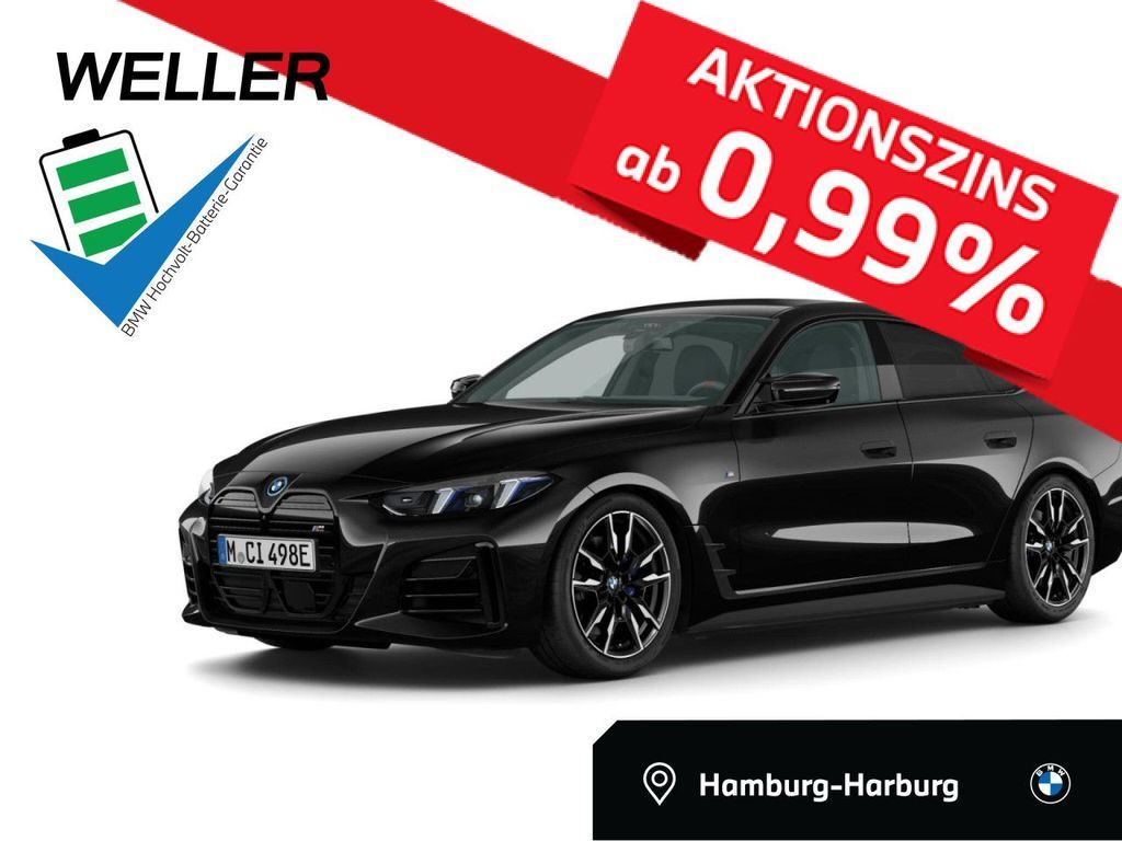 BMW i4 M60 xDr LivePr,360°,H/K,St+G,Lea.o.Anz.619,- Leasing