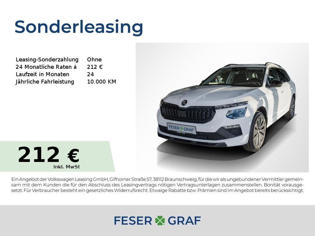 Skoda Kamiq Balance 1.5 TSI DSG MATRIX/RFK/SHZ/NAVI Leasing