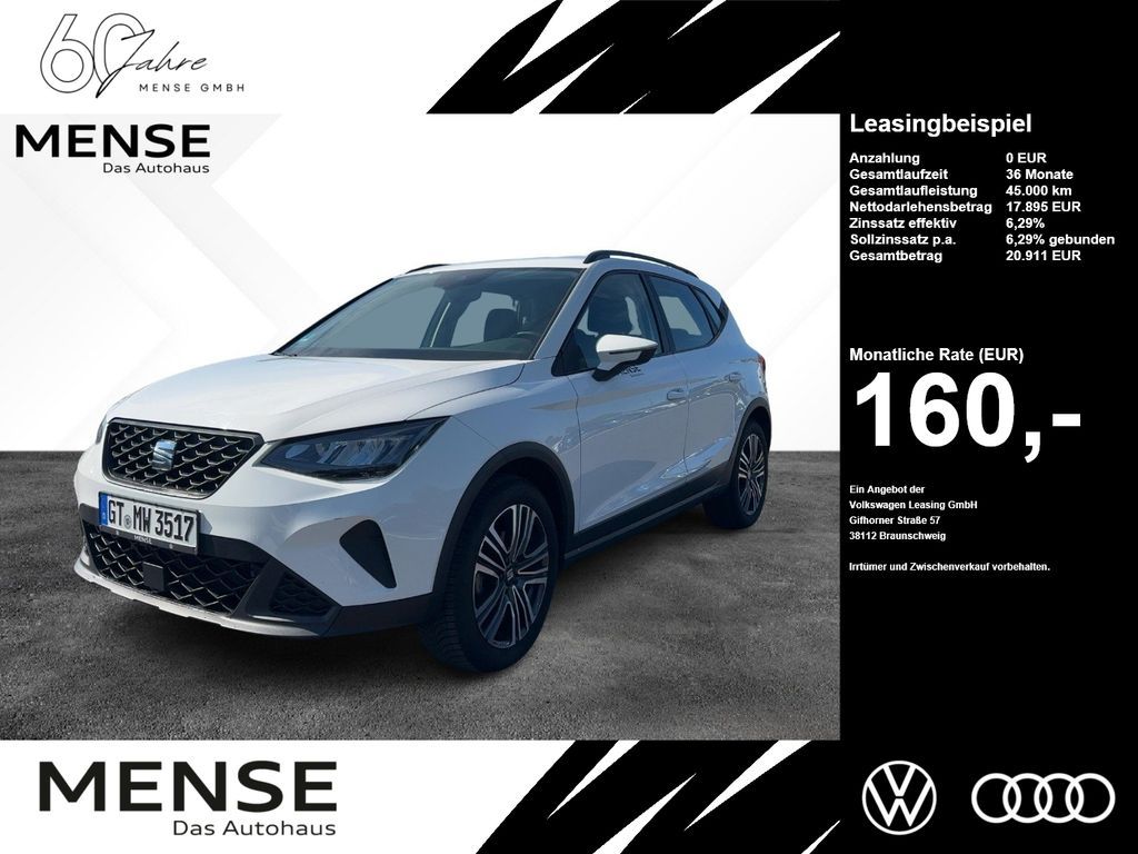 Seat Arona Style Edition 1.0 TSI 81KW/110PS DSG LED Leasing