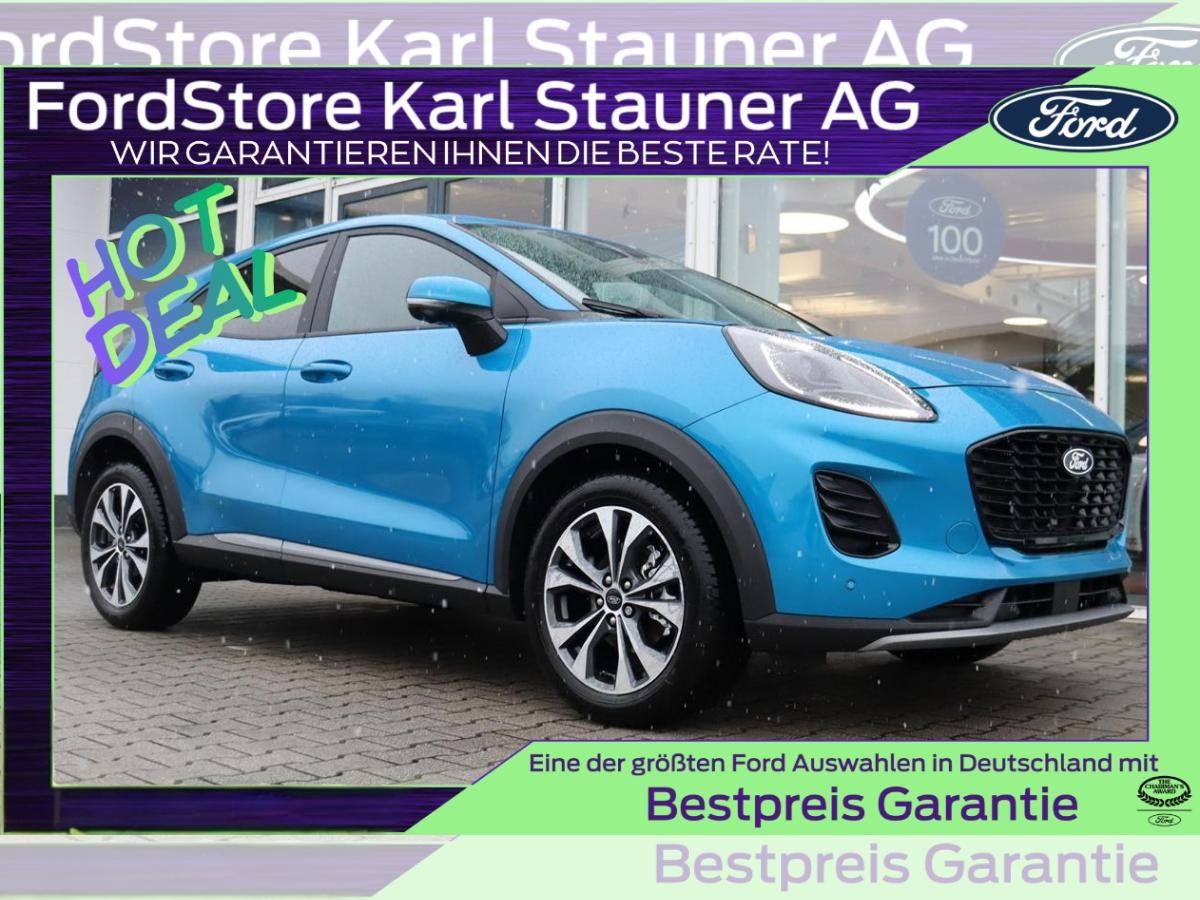 Ford Puma Titanium 1.0 EcoBoost Mild-Hybrid 125 PS Leasing