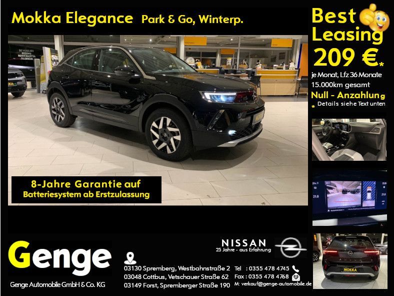 Opel Mokka-e Elegance, Park & Go Paket, Winter-Paket, Leasing