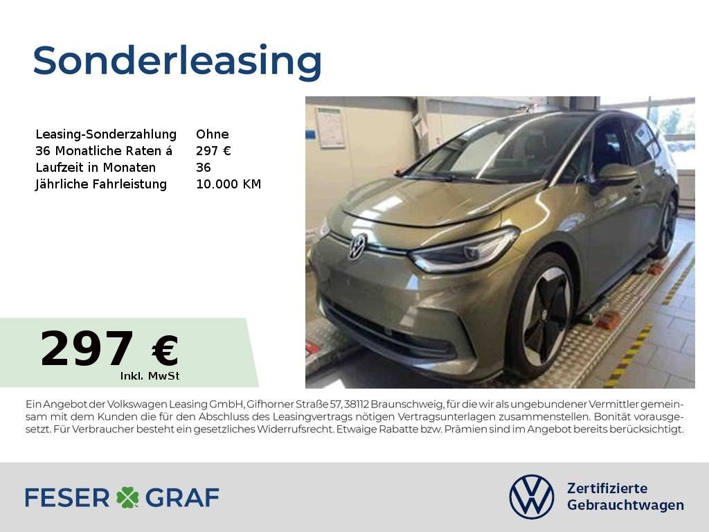 Volkswagen ID.3 Pro S Navi AreaView HUD IQ-LED SiHz LM Leasing