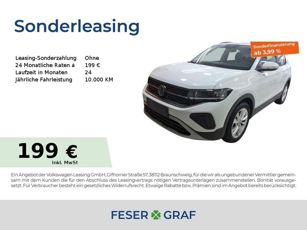Volkswagen T-Cross 1.0 TSI Life ACC AHK LED Navi Sitzh. 17