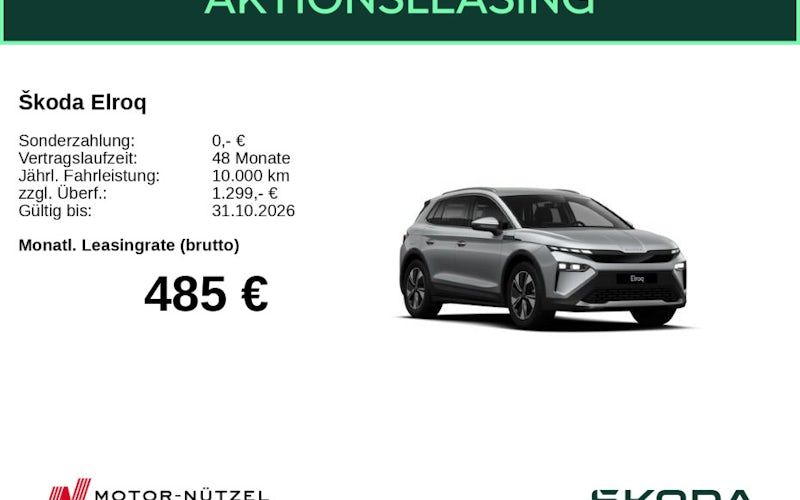 Skoda Elroq Selection 85 5dr Auto kaufen