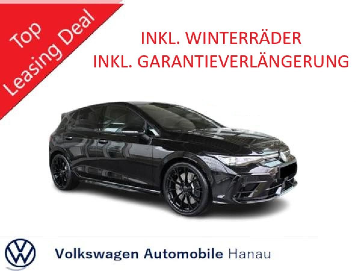 Volkswagen Golf 8 / R - BLACK EDITION / AKRAPOVIC WINTERRÄDER Leasing