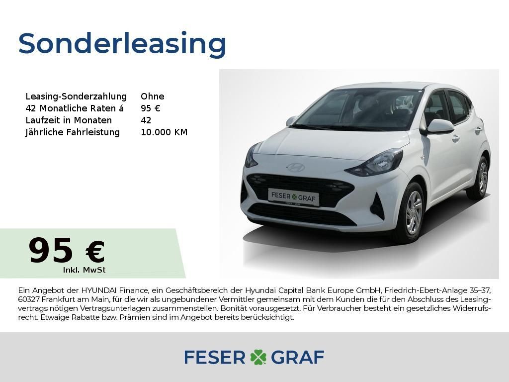 Hyundai i10 SELECT NAVI KAMERA CARPLAY KLIMA USB Leasing