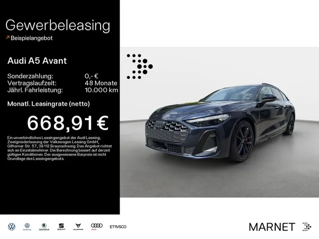 Audi A5 Avant e-hybrid quattro 270 kW S tronic*HUD*Te