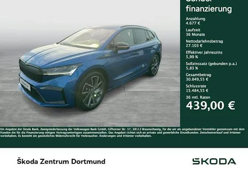 Skoda Enyaq-iv SPORTLINE 80 5dr