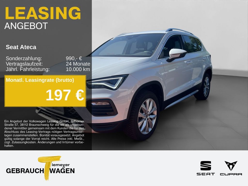 Seat Ateca 2.0 TDI DSG XP NAVI AHK ACC GJR SITZHZ Leasing