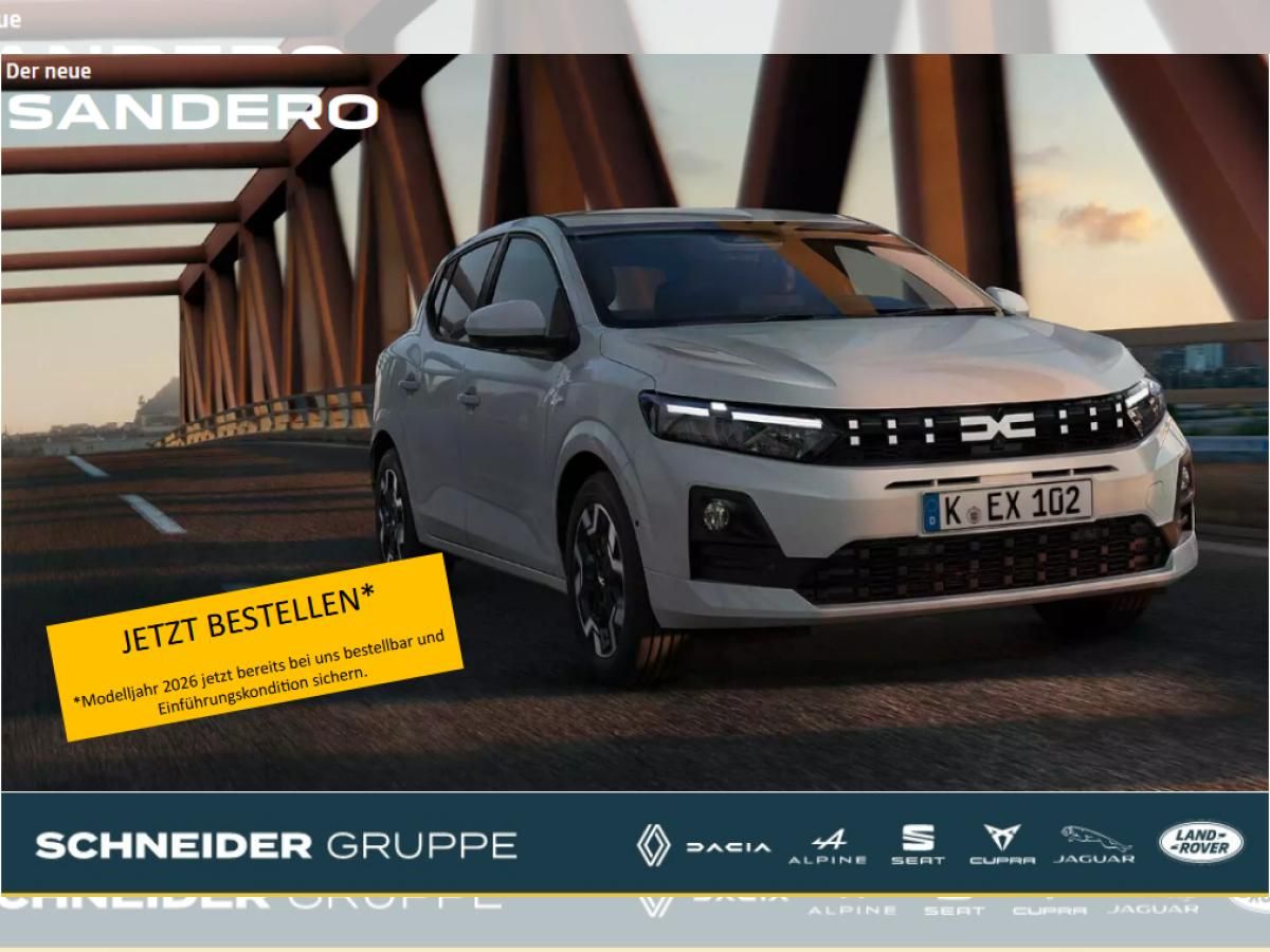 Dacia Sandero Essential SCe 65 (MY 2026) 🔸🔸🔸 Schneider-DEAL 🔸🔸🔸 Leasing