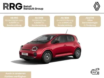 Renault Twingo E-TECH elektrisch Evolution 80hp Urban Range Leasing