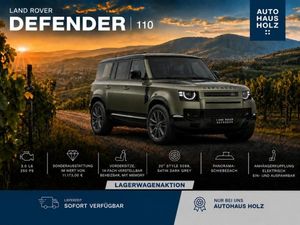 Land Rover Defender NEUWAGENAKTION 110er! 20ZOLL DARK GREY - SCHWARZ PAKET - 360 KAMERA - SHZ - FAH