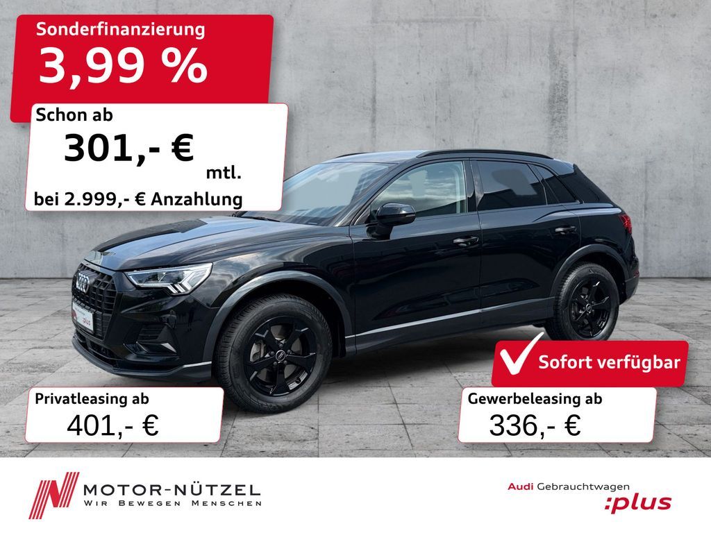 Audi Q3 TFSI 140kW QU S-TR LED+NAVI+PDC+SHZ+AHK+19