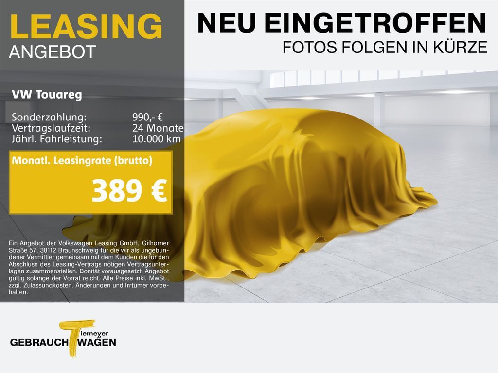 Volkswagen Touareg 3.0 TDI 4M ELEGANCE LUFT AHK IQ.DRIVE Leasing