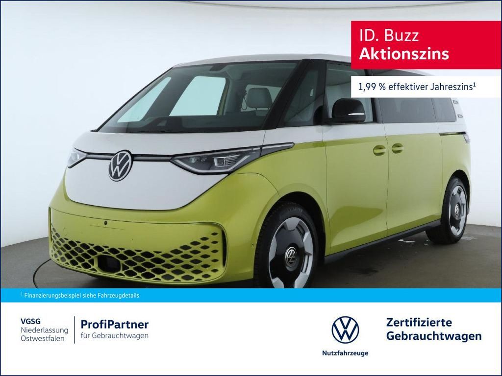 Volkswagen ID. Buzz Pro lang AHK Pano 7-Sitze Easy open LED Leasing