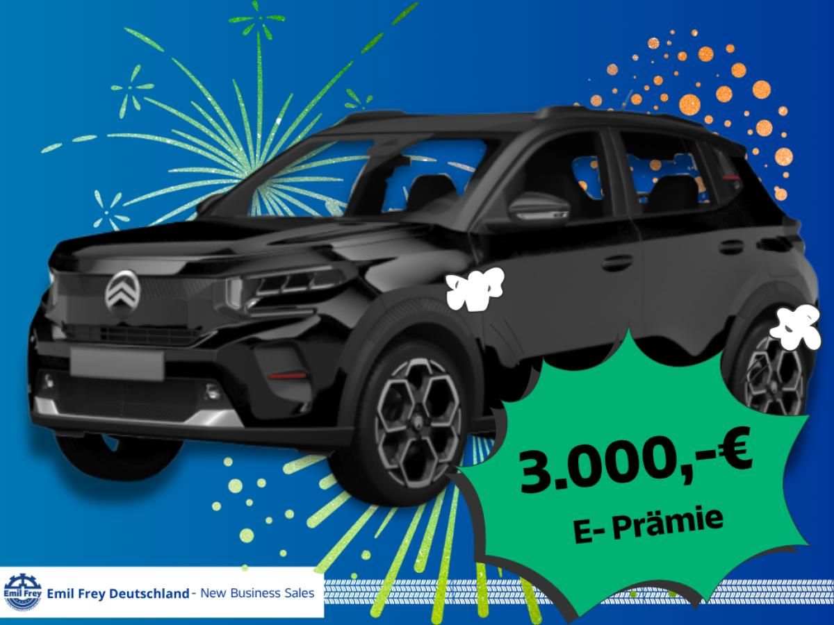 Citroën C3 Elektromotor 113 Standard-Range PLUS Leasing