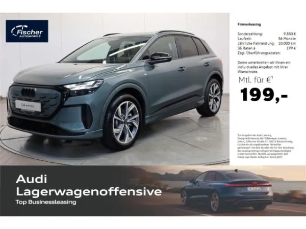 Audi Q4 e-tron S line quattro 220 kW 0,25% DW Versteuerung