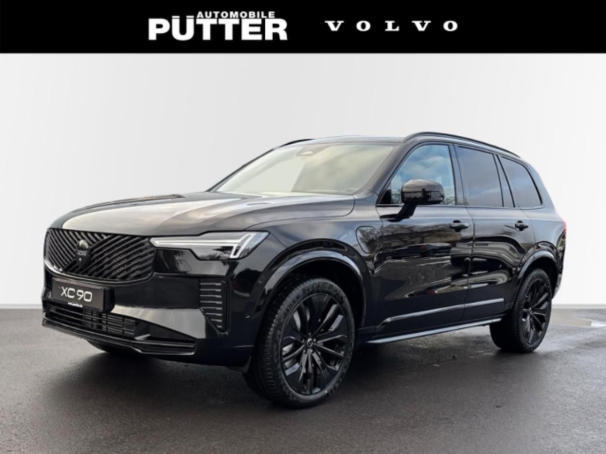 Volvo XC90 Recharge T8 AWD Ultra Black Edition 7-Sitzer 21'' ACC B&W Luft Nappa 360 Kamera HUD Leasing