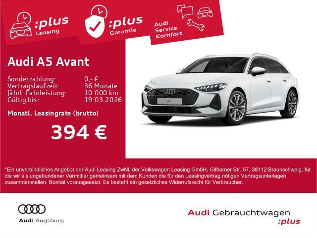Audi A5 Avant TDI *5J-Garantie*Vorb-AHK*HdUp*B&O*8fac Leasing